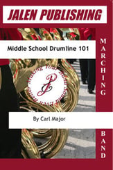 Middle School Drumline 101 Marching Band sheet music cover